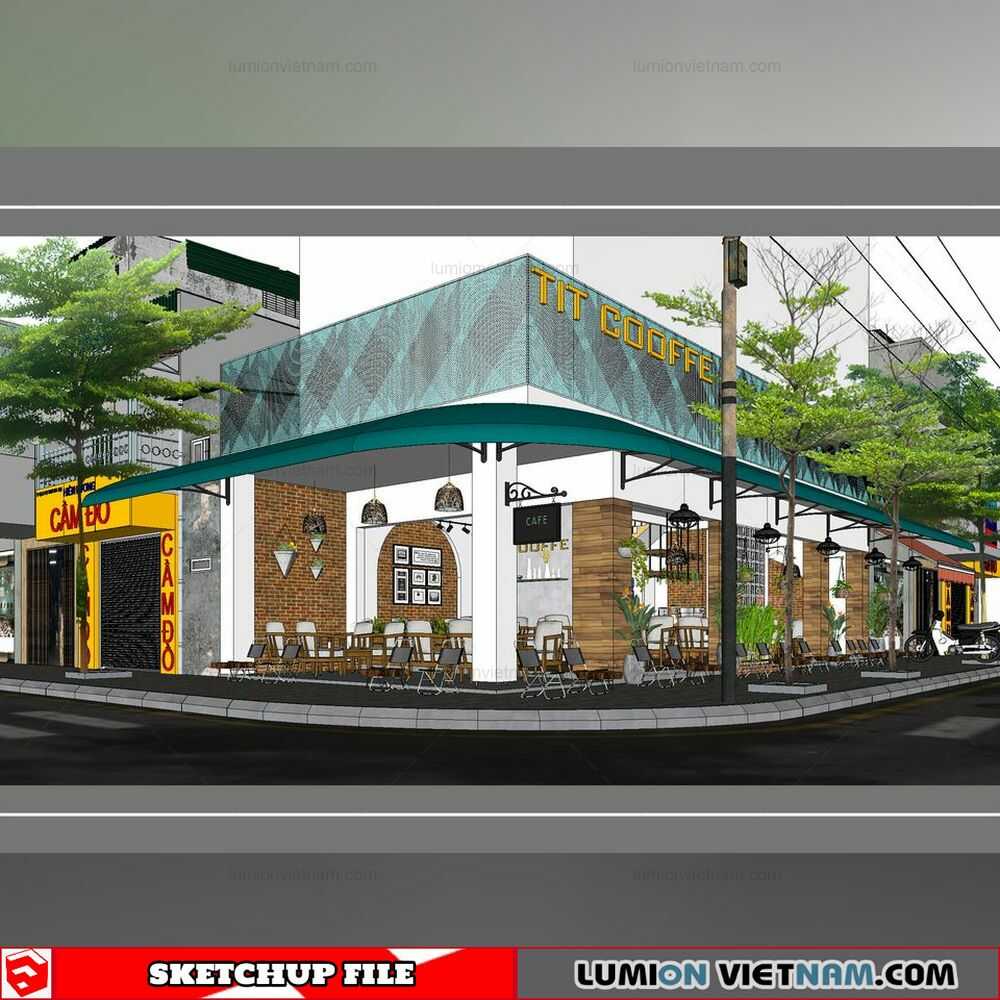4456-Interior-Coffee-Room-Scene-Sketchup-Model-By-Nga-Nguyen-2