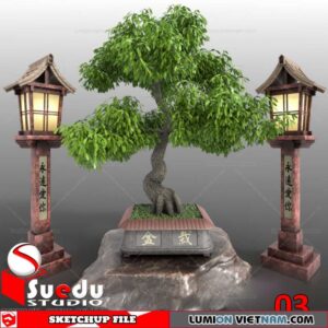 Bonsai Tree By Suedu Sketchup Model
