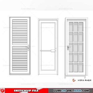 DOOR [SKETCHUP MODEL]