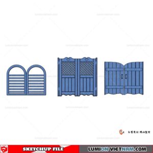DOOR [SKETCHUP MODEL]