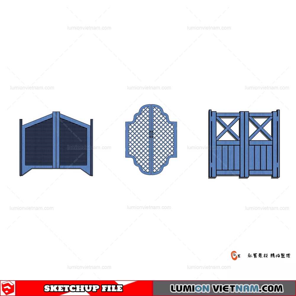 Door-(7)-Sketchup-Models