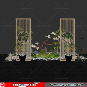 PENJING BONSAI [SKETCHUP MODEL]