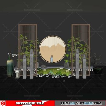 PENJING BONSAI [SKETCHUP MODEL]