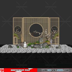 PENJING BONSAI [SKETCHUP MODEL]