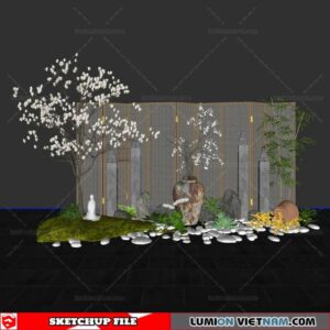 PENJING BONSAI [SKETCHUP MODEL]