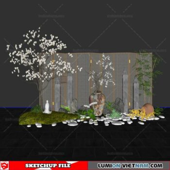 PENJING BONSAI [SKETCHUP MODEL]