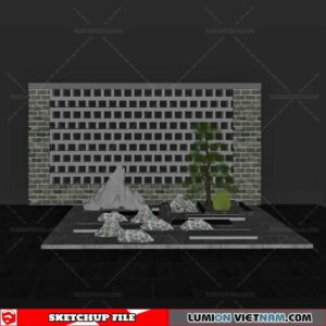 PENJING BONSAI [SKETCHUP MODEL]