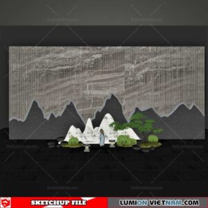 PENJING BONSAI [SKETCHUP MODEL]