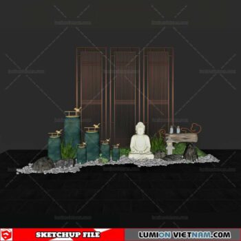 PENJING BONSAI [SKETCHUP MODEL]