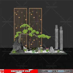 PENJING BONSAI [SKETCHUP MODEL]