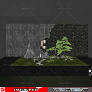 PENJING BONSAI [SKETCHUP MODEL]