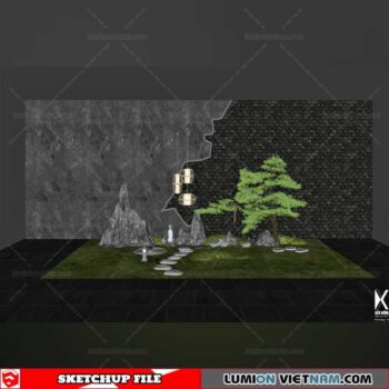 PENJING BONSAI [SKETCHUP MODEL]