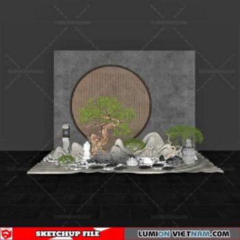 PENJING BONSAI [SKETCHUP MODEL]