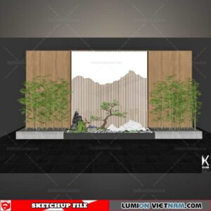 PENJING BONSAI [SKETCHUP MODEL]