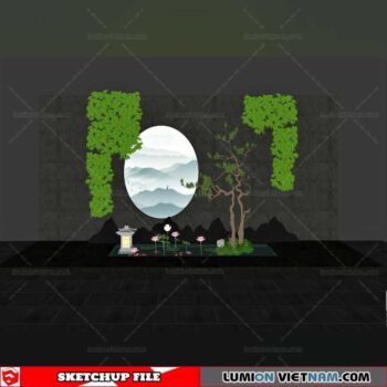 PENJING BONSAI [SKETCHUP MODEL]