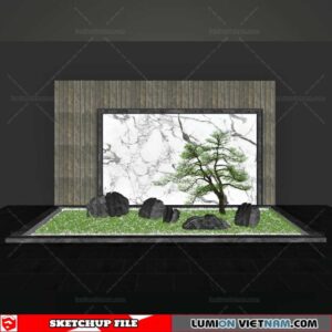 PENJING BONSAI [SKETCHUP MODEL]