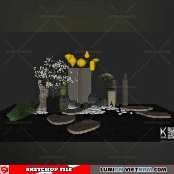 PENJING BONSAI [SKETCHUP MODEL]