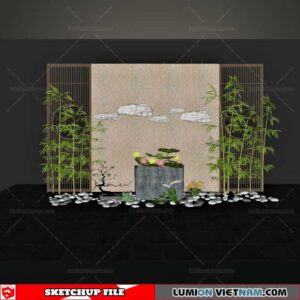 PENJING BONSAI [SKETCHUP MODEL]