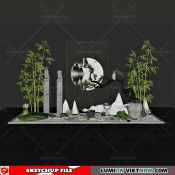 PENJING BONSAI [SKETCHUP MODEL]