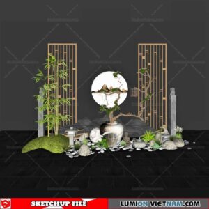 PENJING BONSAI [SKETCHUP MODEL]