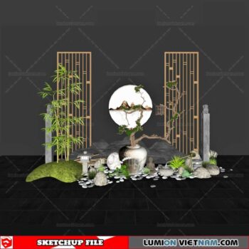 PENJING BONSAI [SKETCHUP MODEL]