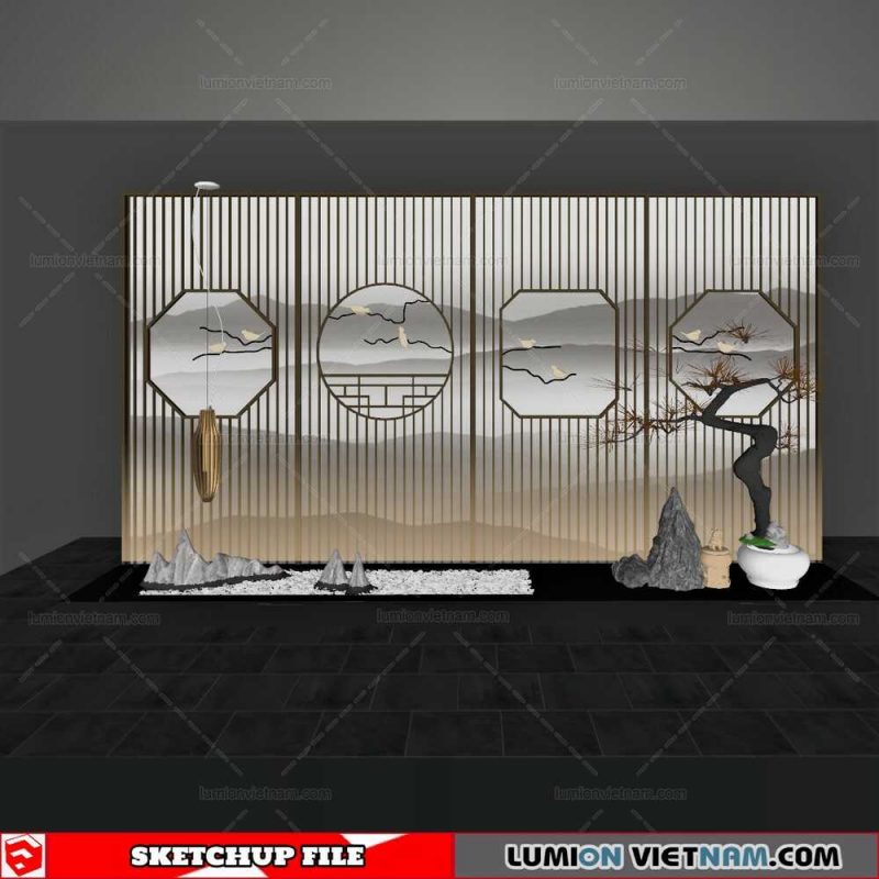PENJING BONSAI [SKETCHUP MODEL]