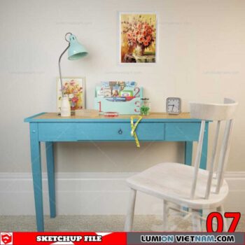 TABLE &CHAIR [SKETCHUP MODEL]