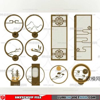 WALL LIGHTS [SKETCHUP MODEL]