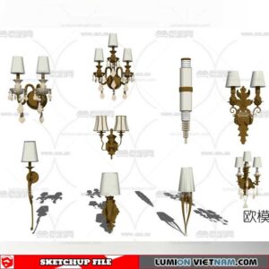 WALL LIGHTS [SKETCHUP MODEL]