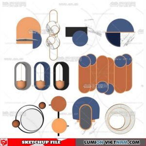 WALL LIGHTS [SKETCHUP MODEL]