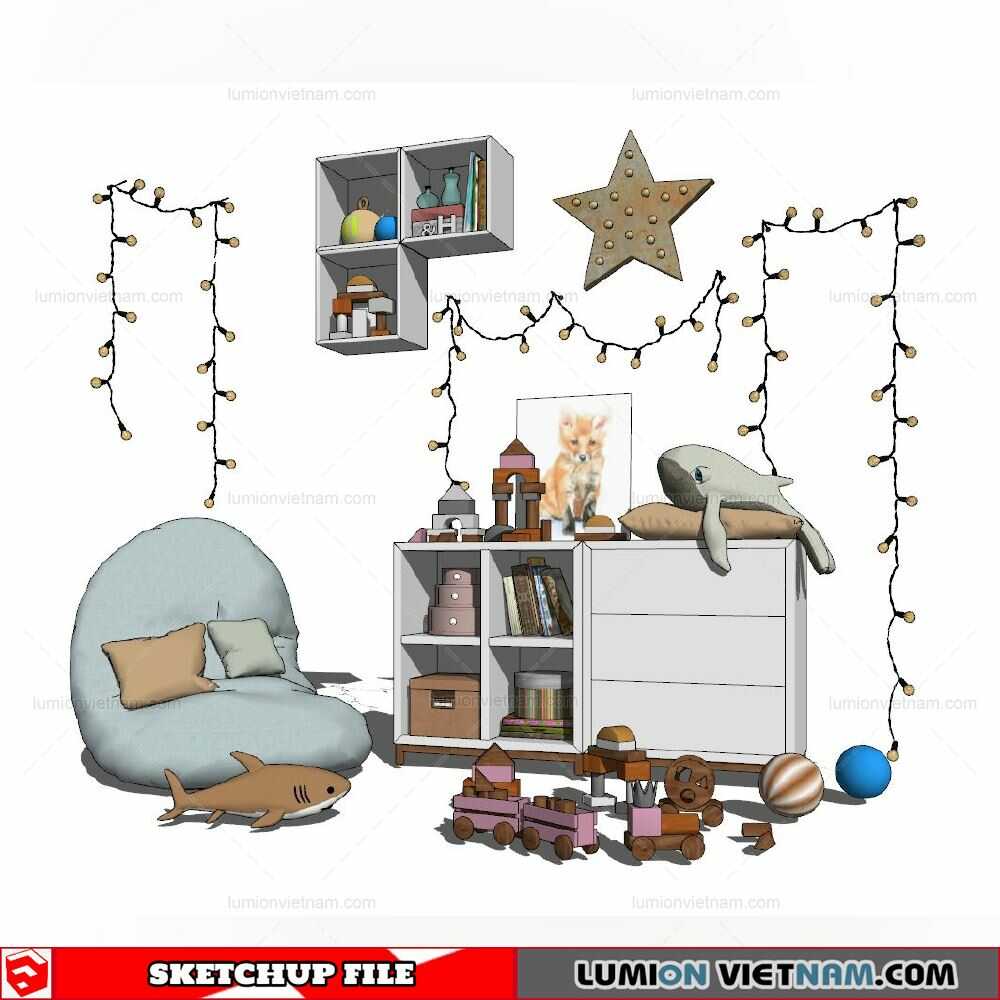 100821-Toy-&-Furniture-Set-(12)-Sketchup-Models