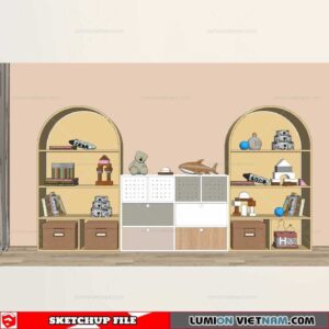 Toy & Furniture set - Sketchup Models By Minh Nguyen