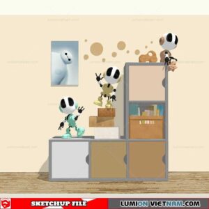 Toy & Furniture set - Sketchup Models By Minh Nguyen