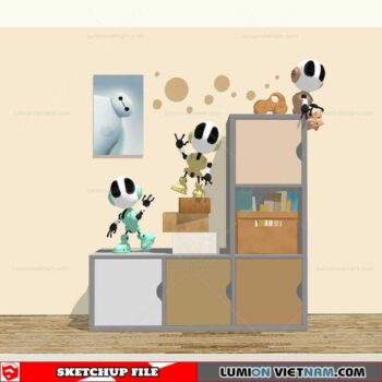 Toy & Furniture set - Sketchup Models By Minh Nguyen