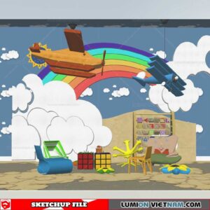 Toy & Furniture set - Sketchup Models By Minh Nguyen