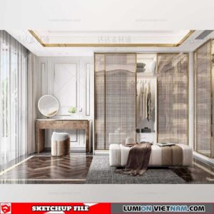 Wardrobe - Sketchup Models By Cuong Covua