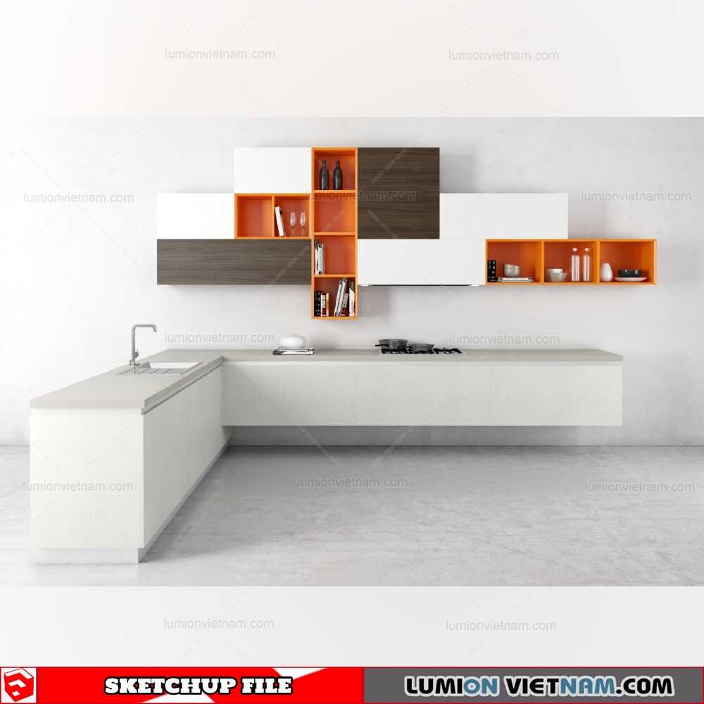 190821-Kitchen-Cabinet-(11)-Sketchup-Models