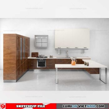 Kitchen Cabinet - Sketchup Models