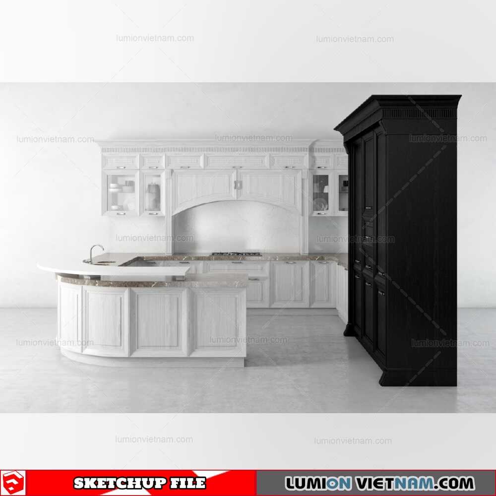 190821-Kitchen-Cabinet-(17)-Sketchup-Models