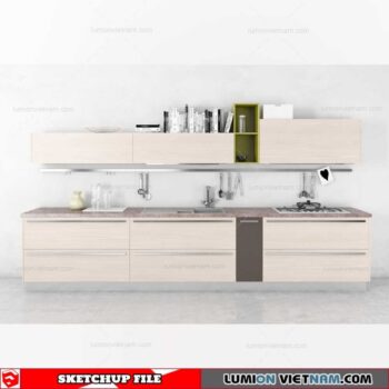 Kitchen Cabinet - Sketchup Models