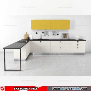 Kitchen Cabinet - Sketchup Models