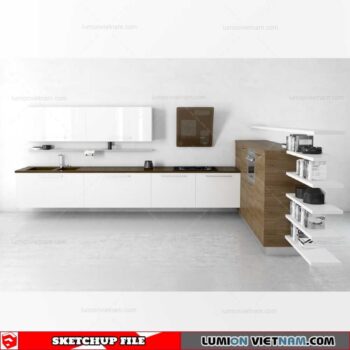 Kitchen Cabinet - Sketchup Models