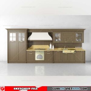 Kitchen Cabinet - Sketchup Models