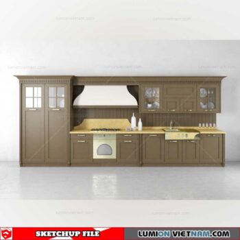 Kitchen Cabinet - Sketchup Models