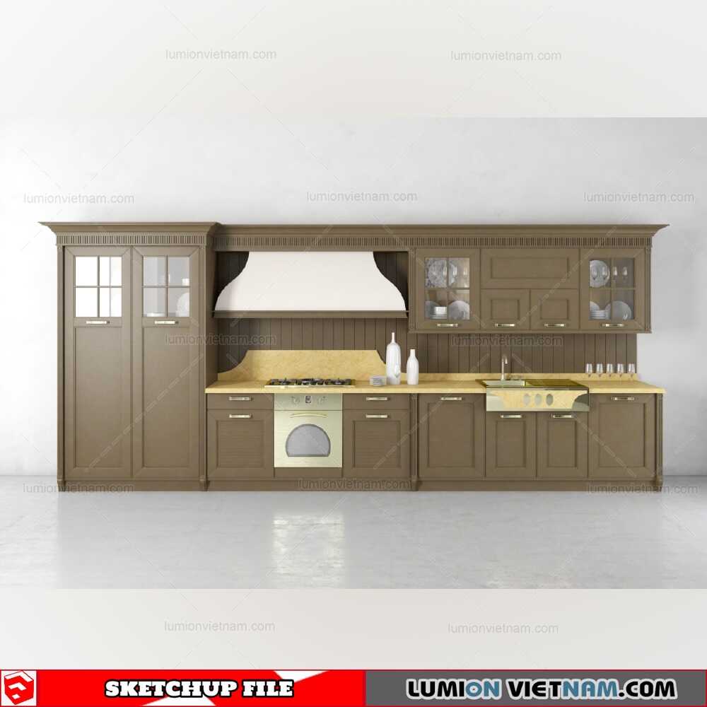 190821-Kitchen-Cabinet-(26)-Sketchup-Models