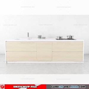 Kitchen Cabinet - Sketchup Models
