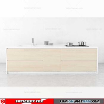 Kitchen Cabinet - Sketchup Models