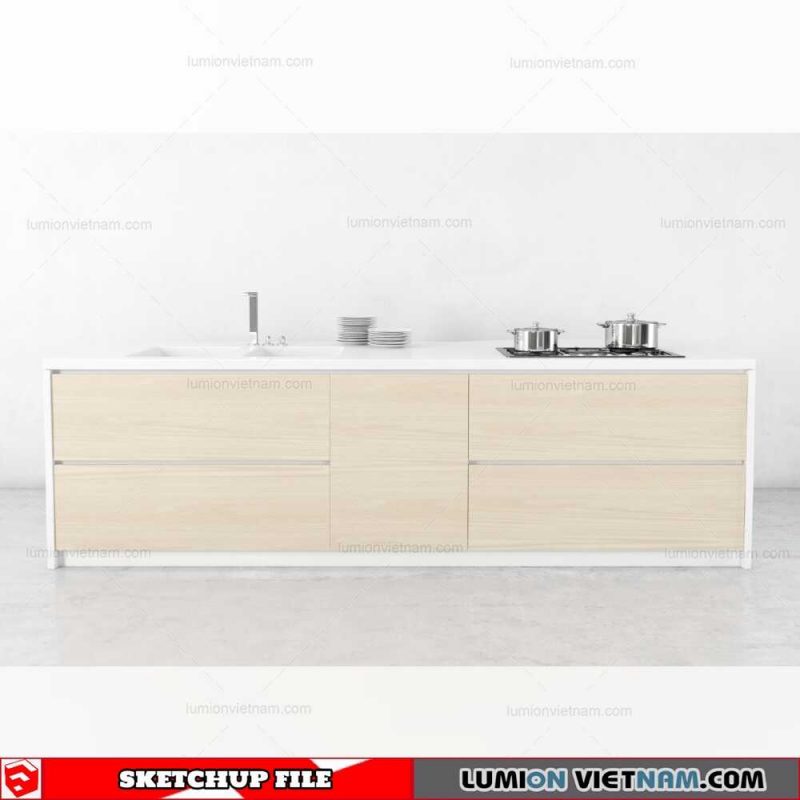Kitchen Cabinet - Sketchup Models
