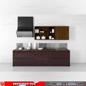 Kitchen Cabinet - Sketchup Models