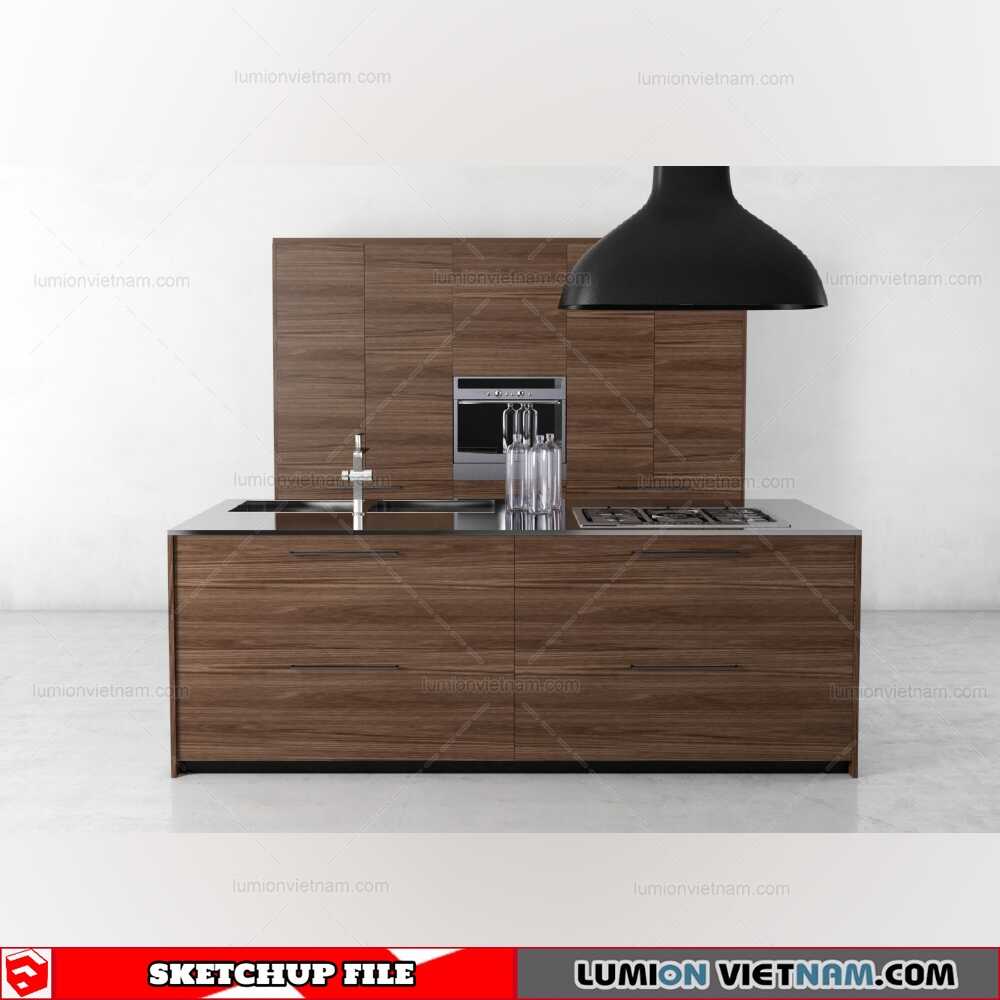 190821-Kitchen-Cabinet-(35)-Sketchup-Models